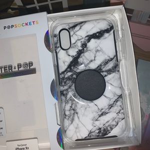 iPhone XR otterbox popsocket phone case 🖤
